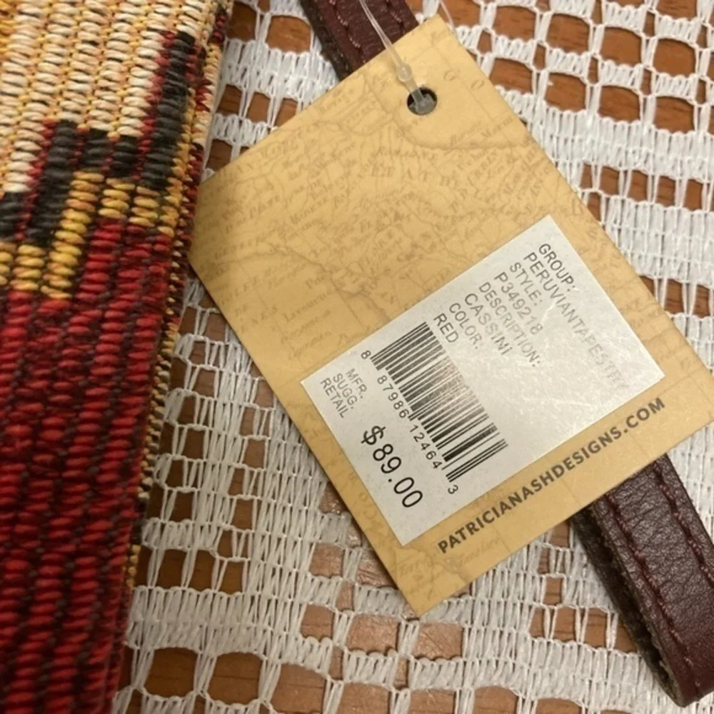 NWT Patricia Nash Cassini Wristlet Peruvian Tapestry - Handbag Purse